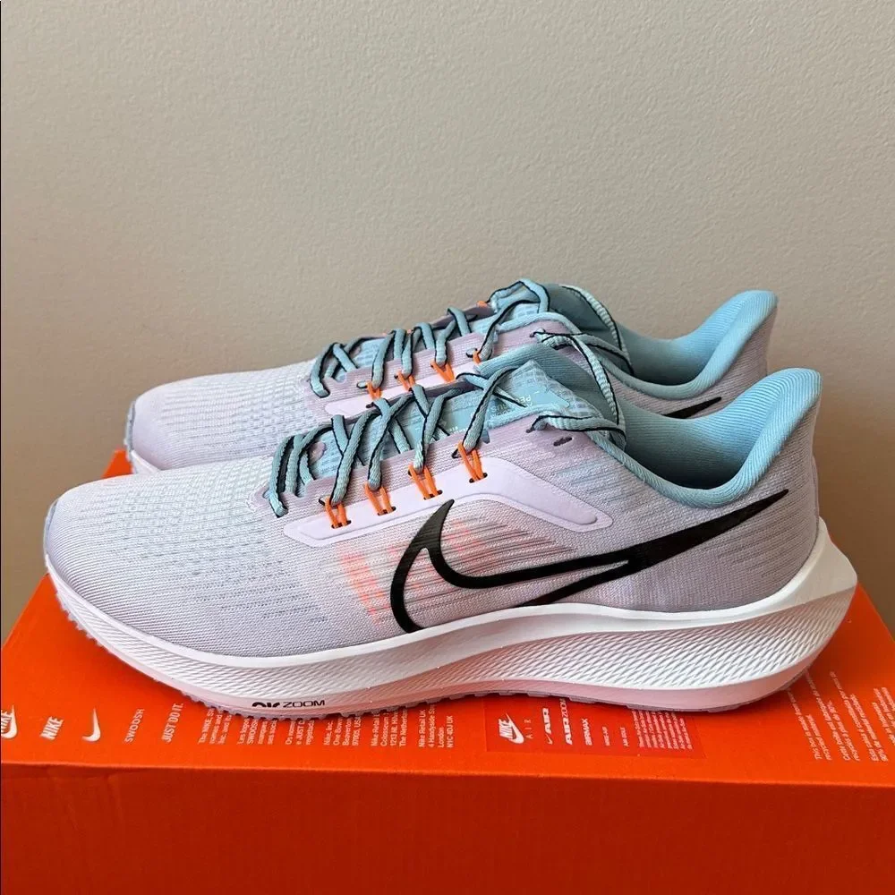 Nike Air Zoom Pegasus 39 White Iris Purple DH4072-500 Women’s Size 10.5